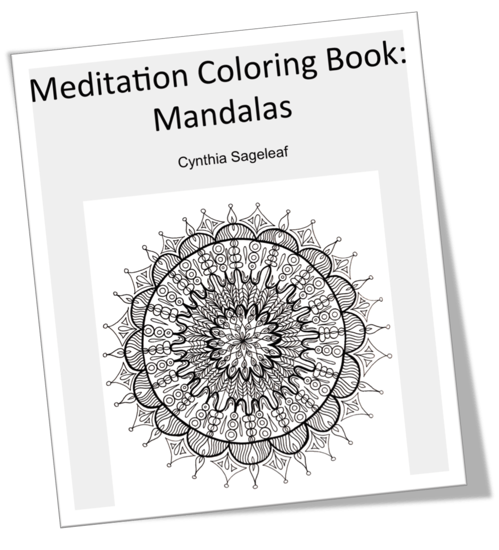 Coloring Meditation with Free Coloring Pages