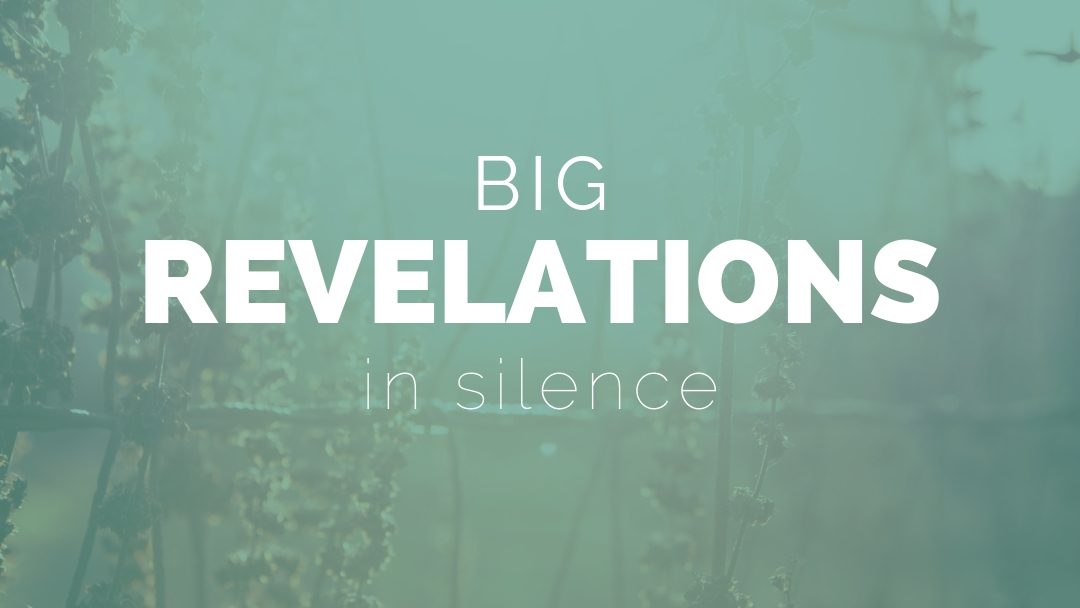 Big Revelations In Silence