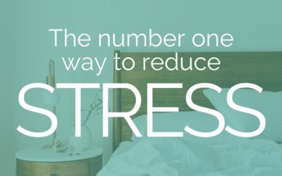 The number one way to reduce stress