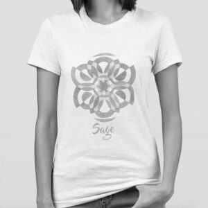 Sage mandala t-shirt