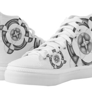 The Way Mandala High Top Sneakers