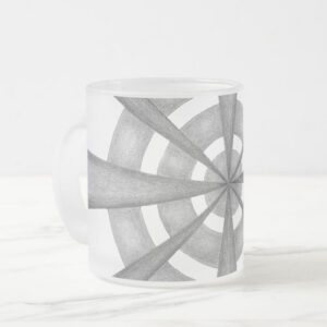 emptiness mandala frosted mug