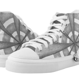 emptiness mandala high top shoes