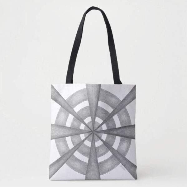 emptiness mandala tote bag