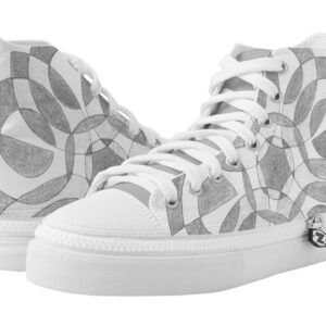 sage mandala high top shoes